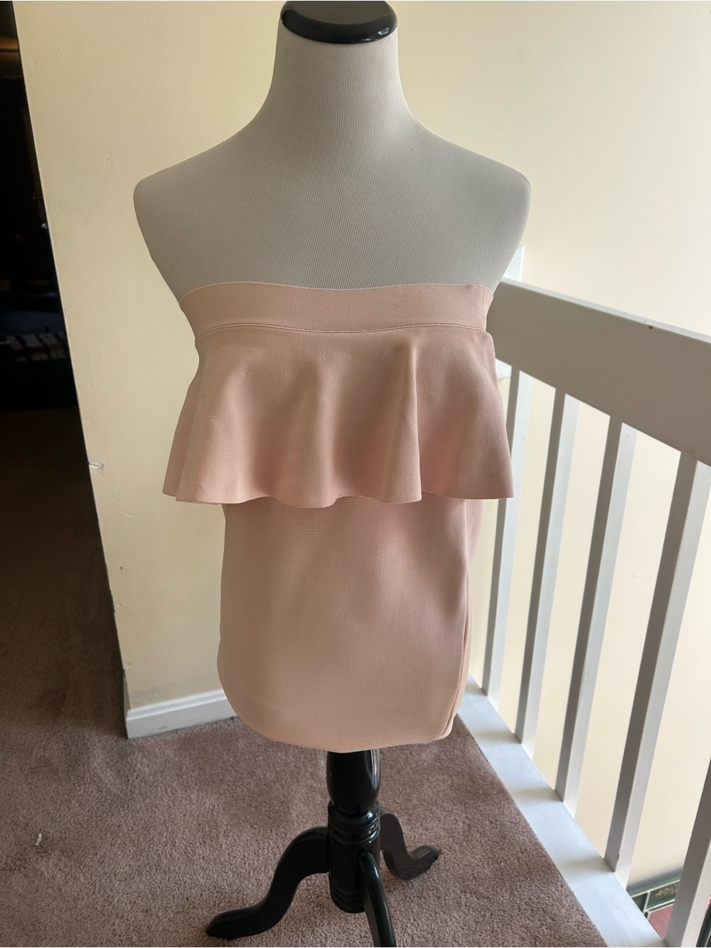 Blush Pink Strapless Tube Top
